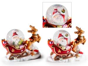 ingrosso palla neve natale slitta renna babbo