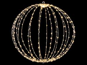 ingrosso luminaria palla addobbo natale
