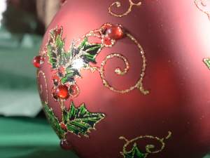 Grossista palline albero natale glitter