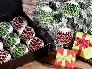 Grossista pallina Natale vetro appendere