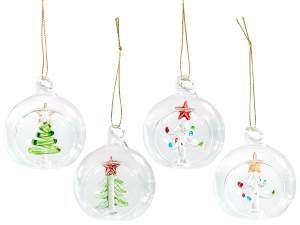 ingrosso palline albero di natale in vetro