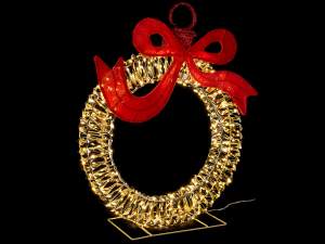 ingrosso pallina ghirlanda natale luminaria