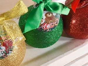 Palline natalizie regalo gel doccia ingrosso