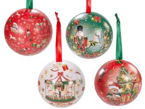 ingrosso palline regalo natale apribili