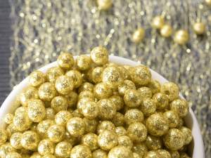 Ingrosso palline decorative glitter