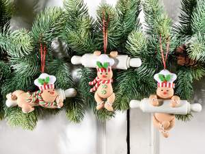 addobbo albero pan di zenzero natale ingrosso