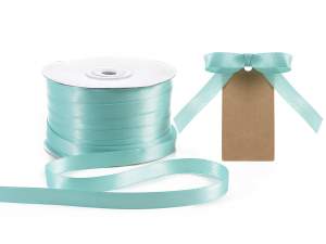 Panglică dublă din satin Tiffany en-gros