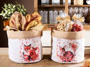 vase en panier de jute en gros