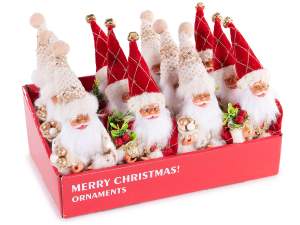 Adornos navideños al por mayor de Papá Noel