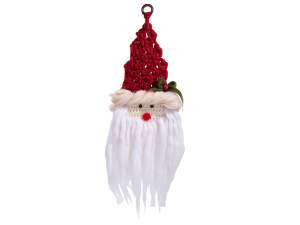 Decoración de Papá Noel tejida al por mayor