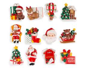 Papeterie et aimants de Noël