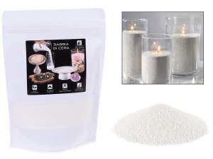 Mayorista de cera blanca y arena