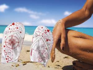 Chanclas al por mayor con estampado mayólico