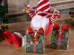 Pendientes de regalo de Navidad al por mayor