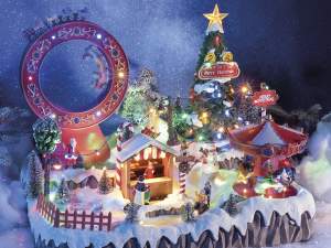 Wholesale park rides christmas animated lights