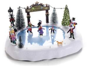 Mouvement de patinoire de Noël en gros