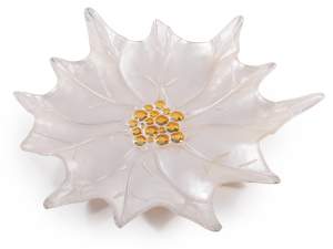 wholesale poinsettia plate