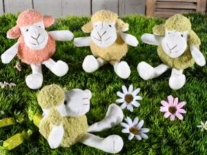 ingrosso peluche pecorella porta dolci pasqua