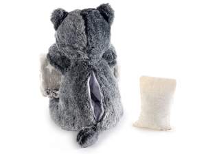 Scaldotto peluche all'ingrosso con coperta