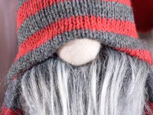 Grossiste Pere Noel lumineux barbe longue