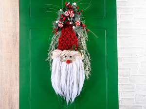 décoration de Père Noël en tricot en gros