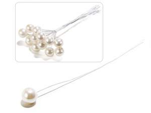 vente en gros tige moulable perle décorative