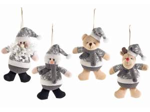 Ingrosso decoro albero peluche babbo natale