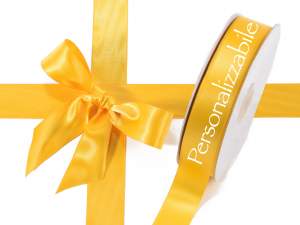 Personalized yellow ocher ribbon