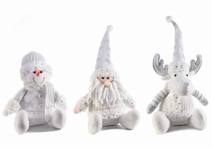 Vente en gros jouet en peluche bonhomme de neige d