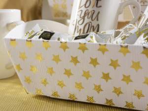 Plateaux en gros paniers décorations de Noël