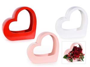Vase coeur saint valentin en gros