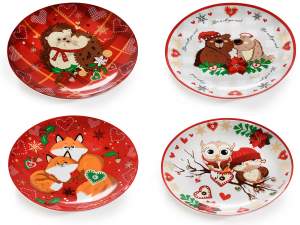 ingrosso piatti natale decori