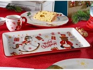 Ingrosso piatti vassoio natale
