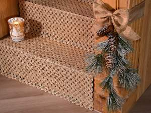 wholesaler snowy pine cone twig