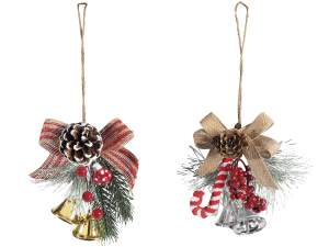 wholesale wooden bell to hang