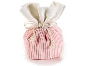 Pink velvet pouches wholesalers