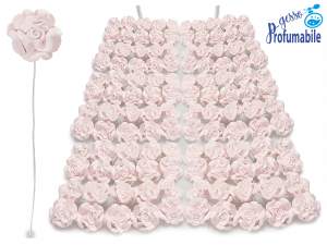 Pink flowers wedding favor