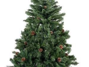 Ingrosso albero natale artificiale pigne