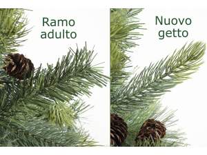 Grossisti Natale alberi pini artificiali glitter