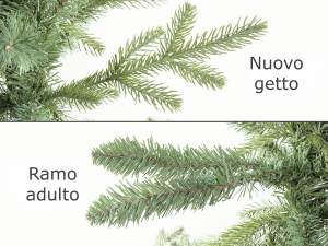 Ingrosso albero Natale pino verde artificiale