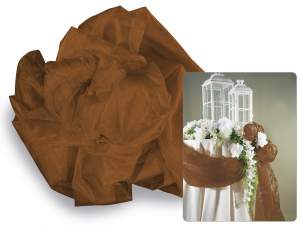 Brown organza towel wholesalers