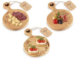 Planches à découper de cuisine en bois de bambou