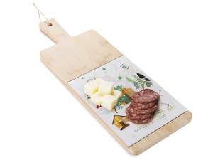 planche à découper de village de Noël en gros