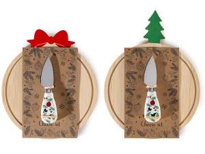 coffret cadeau de planche à découper de Noël en gr