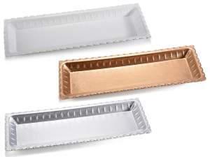 plateaux en or et en argent en gros