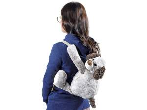 wholesale plush dog backpack