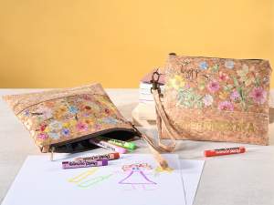ingrosso astuccio pochette sughero