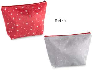Grossista pochette stoffa stampa Natale