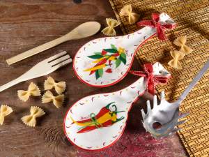 ingrosso poggiamestolo cucina peperoncino
