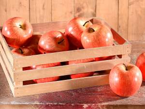 vitrine de pommes artificielles en gros